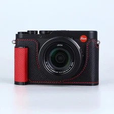 Real Leather Camera Handle Half Case Bag Cover Protect Suitable For Leica D-LUX8