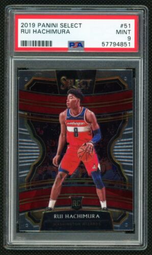 RUI HACHIMURA 2019-20 Panini Select Rookie RC #51 PSA MINT 9 | eBay