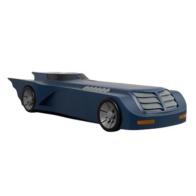 Batman Animated Series DC 5 Points Batmobile Mezco Vehicle Figure Car New