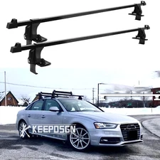For Audi A3 A4 A5 A6 S3 S4 S5 S6 B8 B9 54" Roof Rack Cross Bars Kayaks Carrier