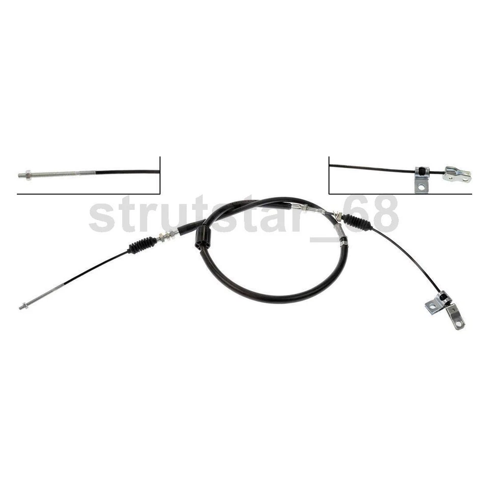 2 cables de freno de estacionamiento traseros para Suzuki Samurai 1,3 L Foto 3 de 4