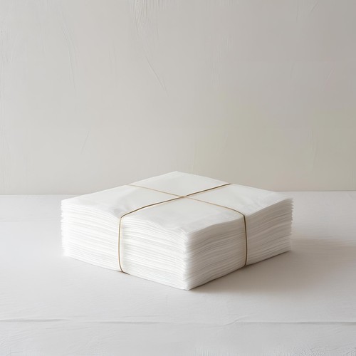 White Paper Napkins Tissue Serviettes 33cm 2ply for Catering Party BBQ - Picture 2 of 14