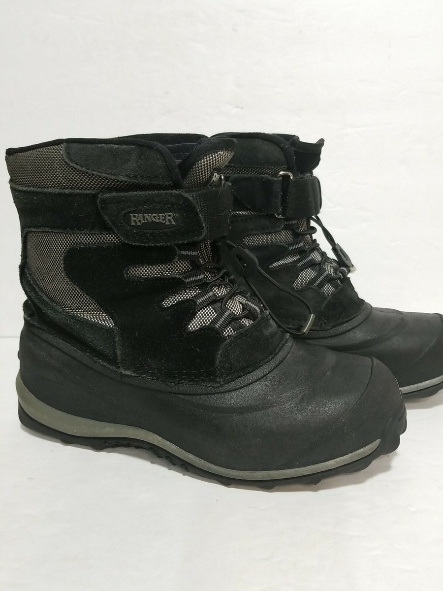 Ranger Size 7 Winter Snow‎ Boots Mens 7 Black Lace Up Thermolite Insulated Men Ranger Men main image 3