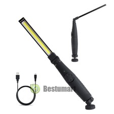 2x Multifunction Rechargeable Cob Led Slim Work Light Workshop Auto Lamp 10000lm