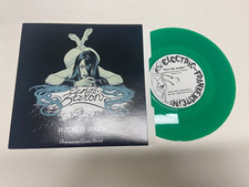 White Baron Wicked Ways Electric Frankenstein Green Vinyl Punk 7" 45rpm Record