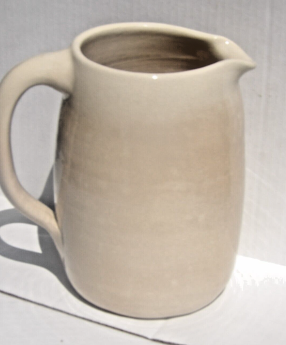 vintage TEXAS BLUEBONNET pottery jug pitcher STORIE MARSHALL handmade art SIGNED - Picture 6 of 9