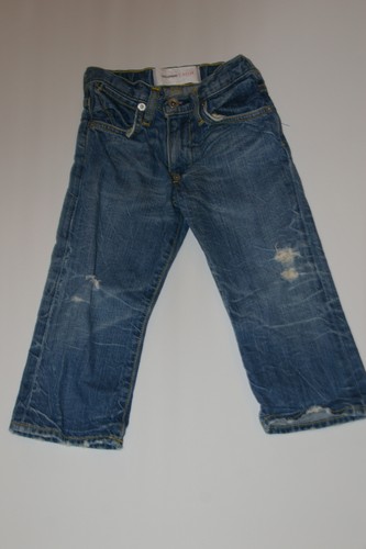 PAPER DENIM & CLOTH 5 Pocket Distressed Cotton Jean Sz 2 - Picture 2 of 6