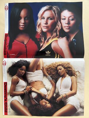 Beyoncé Knowles Destiny s Child Sugababes 50 Cent Bas Muijs A4 Poster