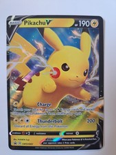 Pikachu V SWSH061 SWSH: Sword & Shield Promo Cards Holo