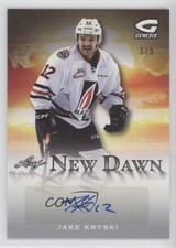 2016 Leaf Genesis New Dawn Silver 3/5 Jake Kryski #ND-JK1 Auto 0a4v