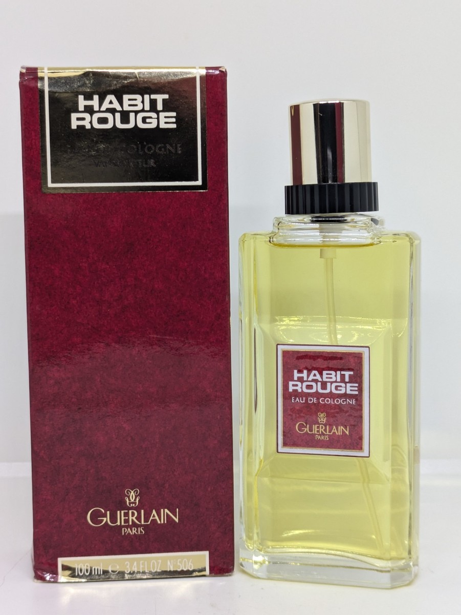 VINTAGE HABIT ROUGE DE Guerlain EDC 3.4oz - 100mL Men's