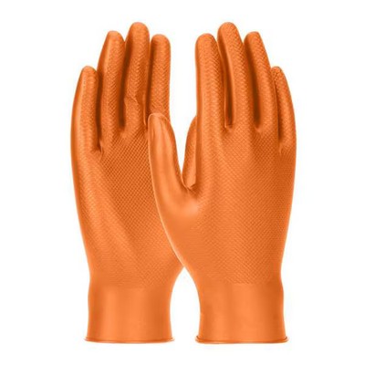 Grippaz Skins, Disposable Gloves, 6 mil Palm, Nitrile, Powder-Free, L ( 9 ), 50
