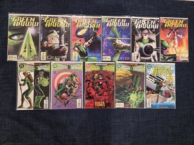 DC Comics Green Arrow comic book lot with Green Arrow/Green Lantern  [11 issues]