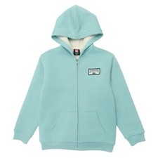 Quiksilver Youth Plush Lined Full Zip Hooded Hoodie Jacket Size M 10-12 Blue NWT
