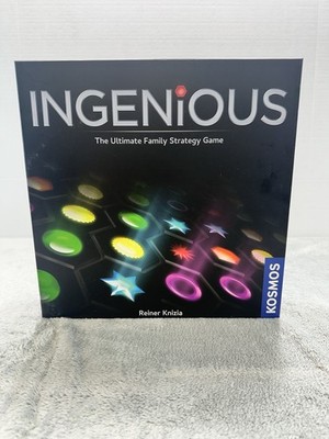 Ingenious Tile Board Game 2023 Edition Kosmos - Complete And In Great Condition