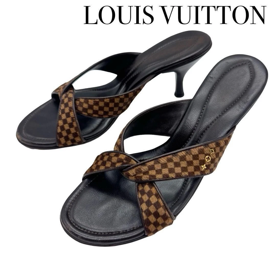 Louis Vuitton Damier Shoes In Women's Sandals & Flip Flops for