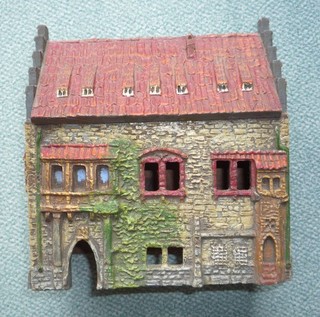 alte Burg / Ritter aus MASSE von ELASTOLIN & LINEOL: Haus für Ritterburg