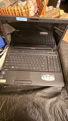 Please Read! TOSHIBA SATELLITE C655D-S5518 Untested For Parts Not Working Laptop