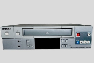 Sony SVO-1330 /MR Video Cassette Recorder -Tested Works -No Remote