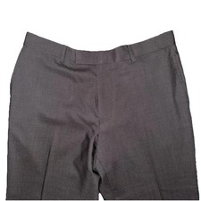 Hugo Boss Men  s Stripped Dress Black Pants 34 R 32 in Inseam - Ships Next Day