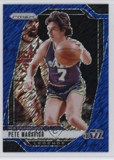2024-25 Panini Prizm Legends FOTL Blue Shimmer 6/35 Pete Maravich #278 HOF hs9