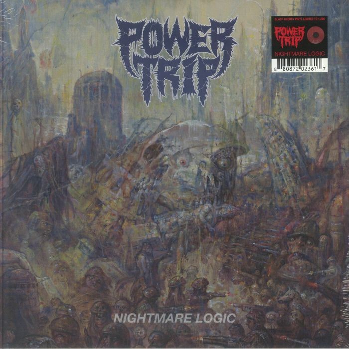 POWER TRIP - Nightmare Logic (reissue) - Vinyl (limited 'black cherry' vinyl LP)