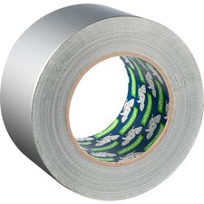 Heavy Duty Cloth Duct Tape Adhesive Repair 72mm x 50m - Silver 0.22 per metre