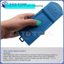 Pig Pregnancy Test Sow Livestock Portable Ultrasound Pregnancy Tester