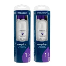 2 Pack for ΕVΕRYDROP ΕDR1RXD1 Refrigerator ICE Water Filter 1 Replacement New