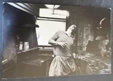 art postcard Flint Gennari Etching Room 1998 Soho Photo gallery invitation