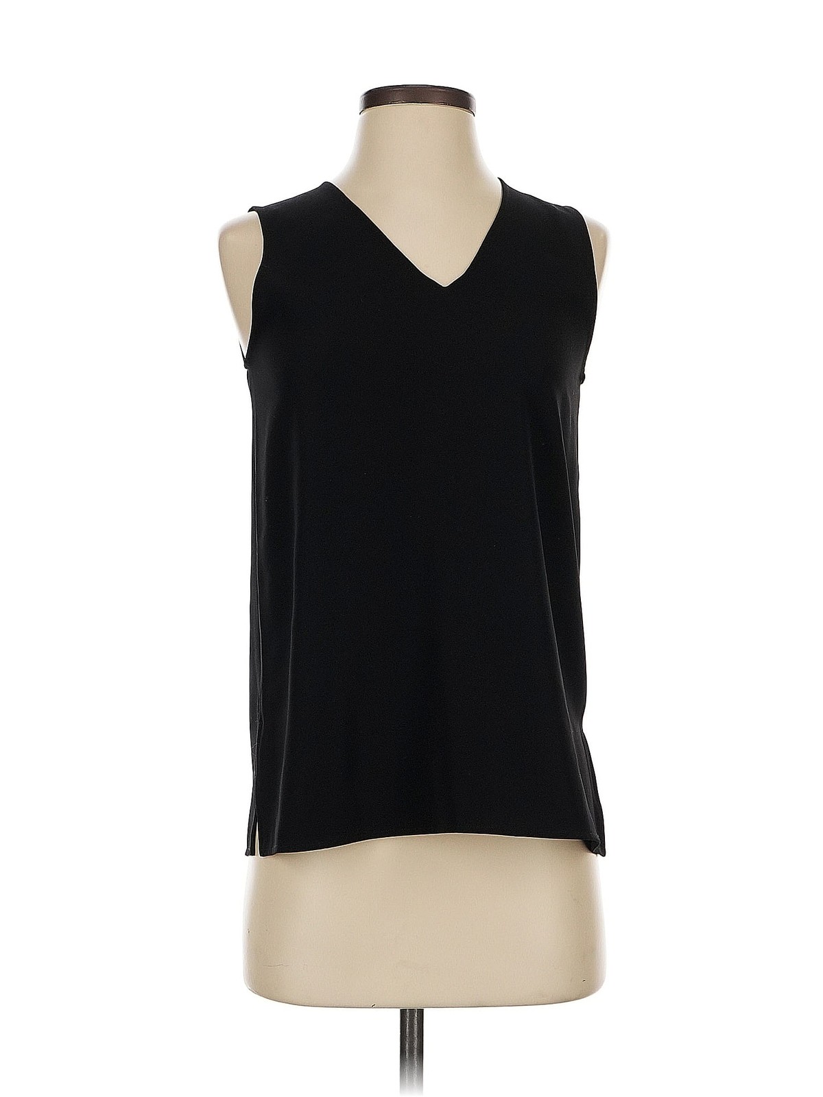 Uniqlo Women Black Sleeveless Top XXS