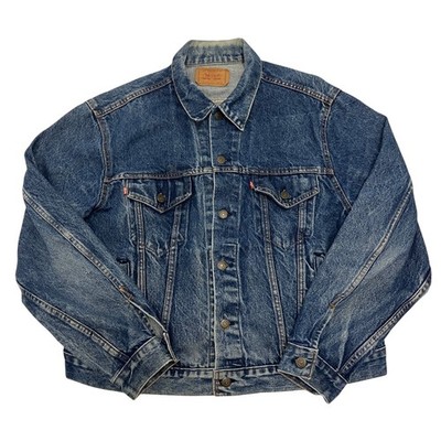 Vintage Levi's Denim Trucker Jacke 70506-0216 Herren XL 50 Made In USA Typ 3