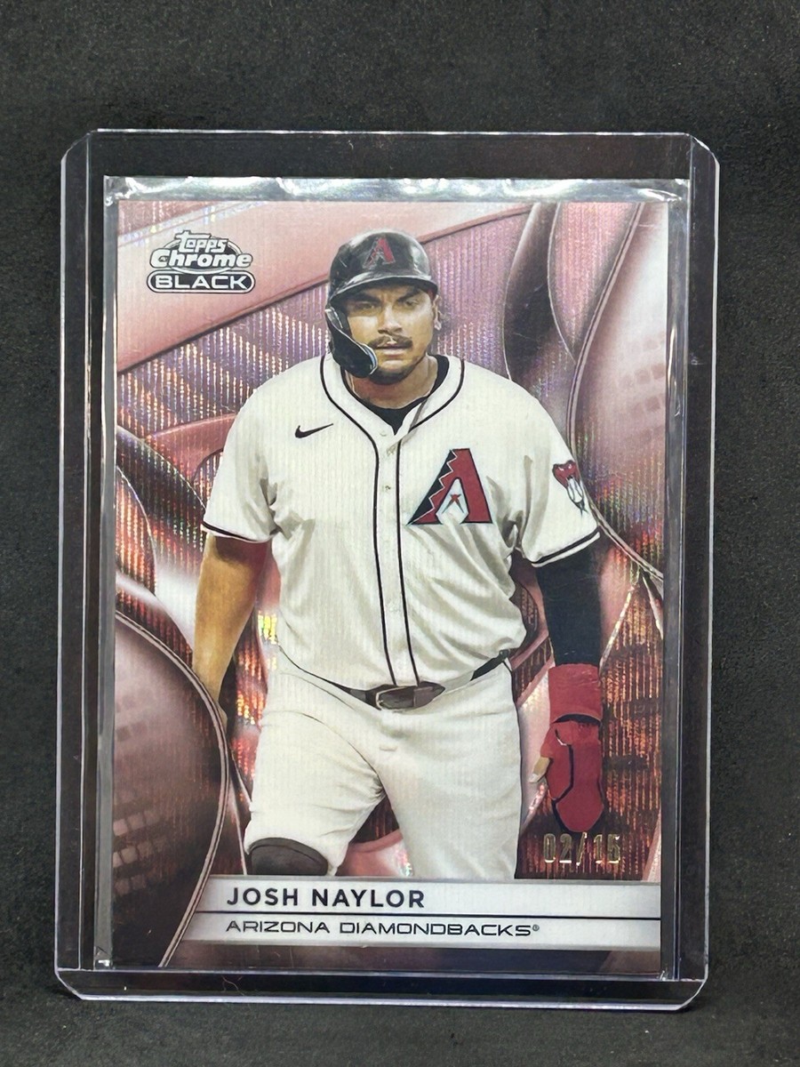 2025 Topps Chrome Black Josh Naylor /15 Rose SSP B8 | eBay