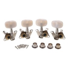 2R+2L Guitar Ukulele Tuning Pegs Button Strings Tuning Tuners Heads Accessories