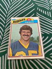 1977 Topps - Tom Mack #265 - FREE SHIPPING