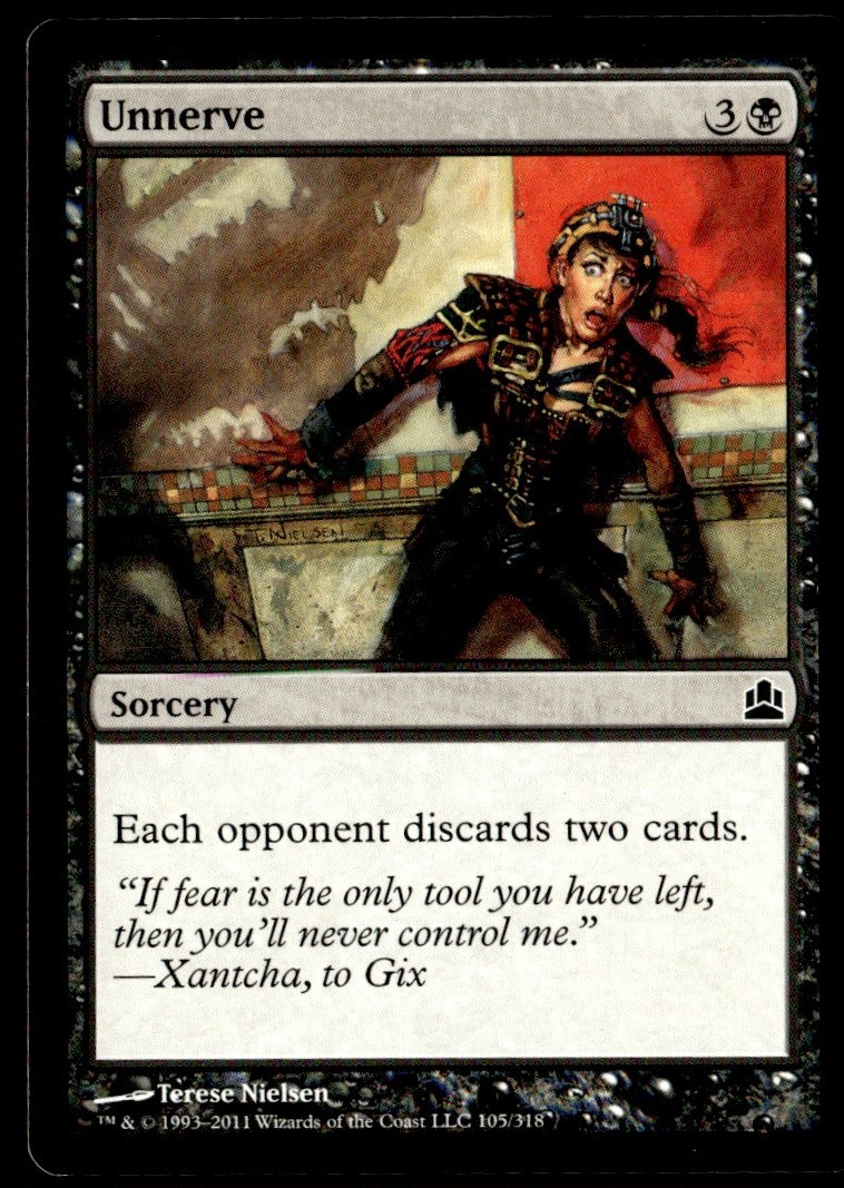 2011 Commander 2011 Unnerve Commander/Common #105