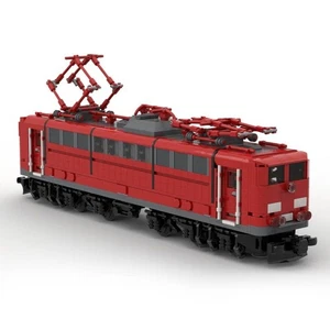 Modubrix Mocs Bricks Sets 8W DB-Baureihe 151 Train Model 1422 Parts Toys Kits