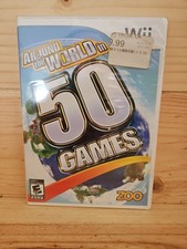 Around the World in 50 Games Nintendo Wii Game 2010 Sealed New