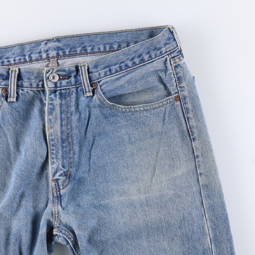 Pantalone uomo Levi's 505 denim conico usato W36 (circa) - Foto 12 di 22