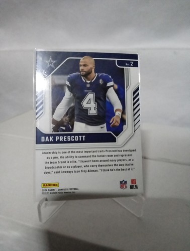 2024 Panini Donruss Elite Series Dak Prescott - Bild 2 von 2