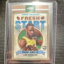 Topps 2024-25 Chrome Bronny James Rookie Insert Fresh Start FS-15 Lakers