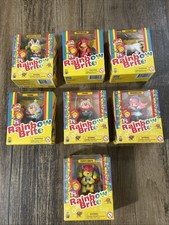 7 New Rainbow Brite Mini Figures Puppy Brite, Twink ,Starlite , Moonglow, Neat