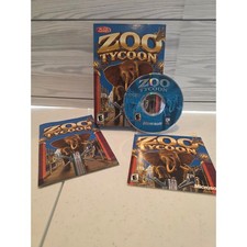 Zoo Tycoon PC CD-ROM 2001 - Original Box, Disc, Manual