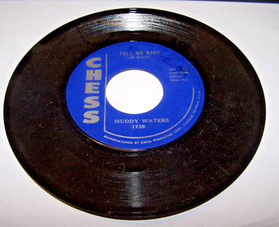 Blues  Muddy Waters    Recipe For Love / Tell Me Baby Chess  1739 Used 45 Record