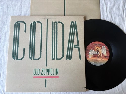 Led Zeppelin – Coda LP w/ Inner (VG++/VG+) [1st US Press] SWAN SONG