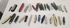 VTG Pocket Knife Lot of 31 Estate Folding Knives Coca Cola Swiss Army Style Asis