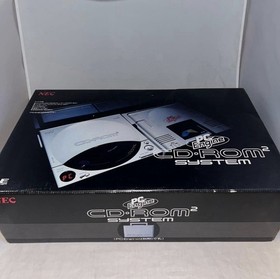 NEC PC Engine CD-ROM&sup2; System IFU-30A CDR-30A Boxed Serial Matching For Parts Rep