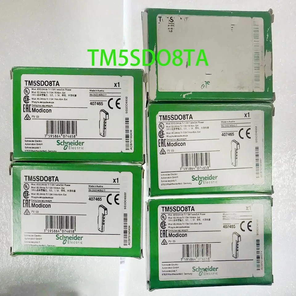 Schneide Brand new TM5SDO8TA Modicon TM5 Series output module Fast Shipping - Image 2 of 3