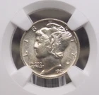 1941 "P" Mercury SILVER Dime 10c NGC MS65 FB #002 *FULL BANDS* Gem BU ECC&C, Inc