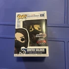 Funko Pop! Marvel: Year of The Shield - The Winter Soldier, Amazon Exclusive